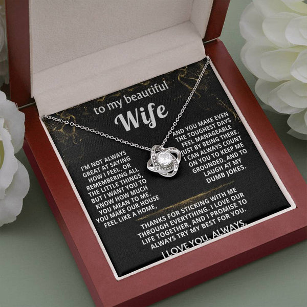 To My Wife, You make our life feel like home.