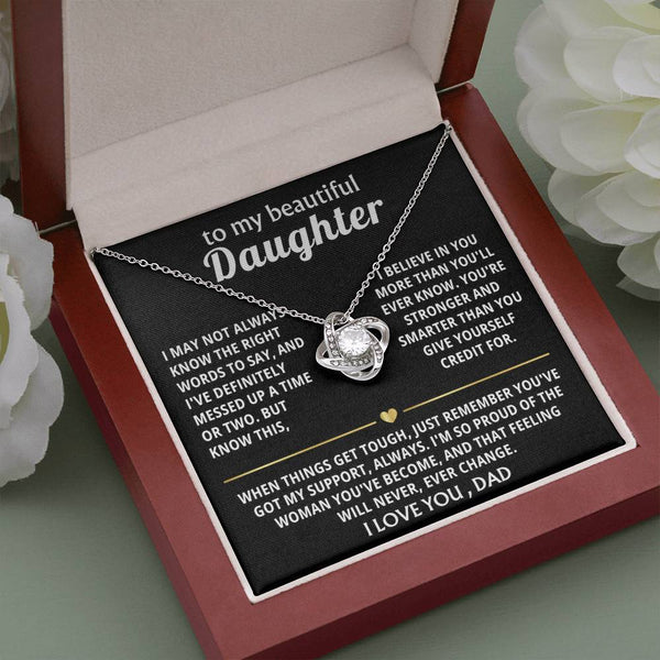 To My Beautiful Daughter, I'm so proud of the woman you've become. — [Lux] - Love Knot
