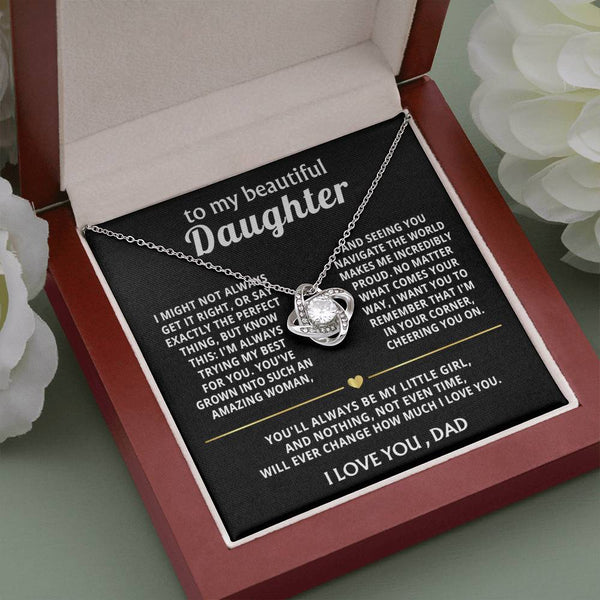 To My Beautiful Daughter, I'm always proud and love you.