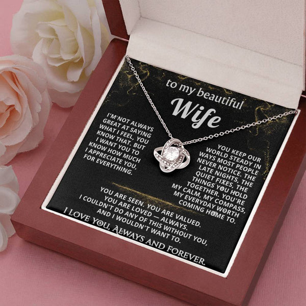 To My Wife, You're my everyday worth coming home to.