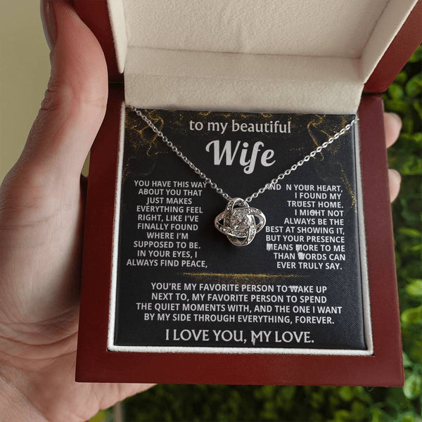 To My Wife, You are my forever home.