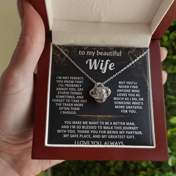 To My Wife, You are my greatest gift, always.