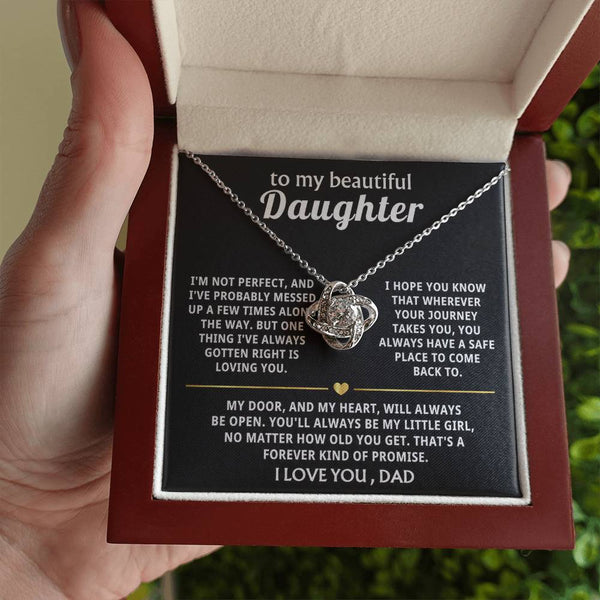 To My Beautiful Daughter, I'll always be here for you. — [Lux] - Love Knot