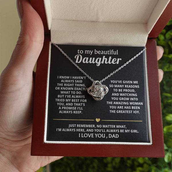 To My Beautiful Daughter, I'm always here for you, my girl. — [Lux] - Love Knot