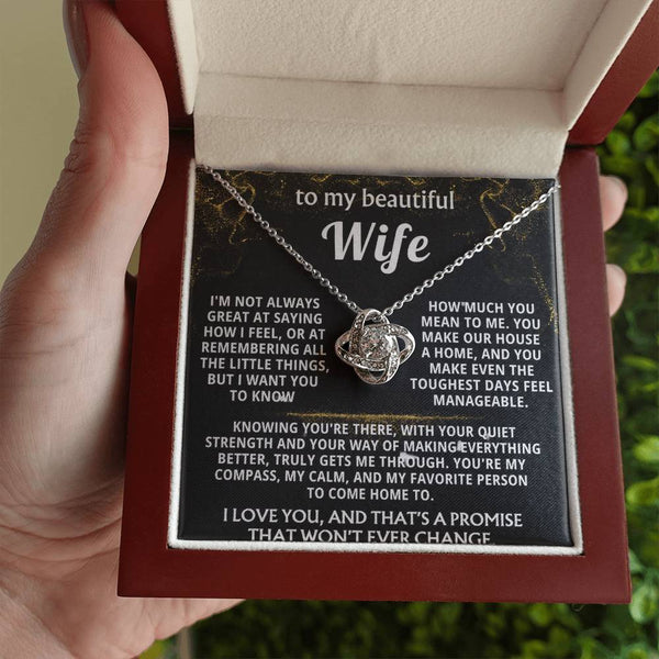 To My Wife, You're my compass, calm, and home.