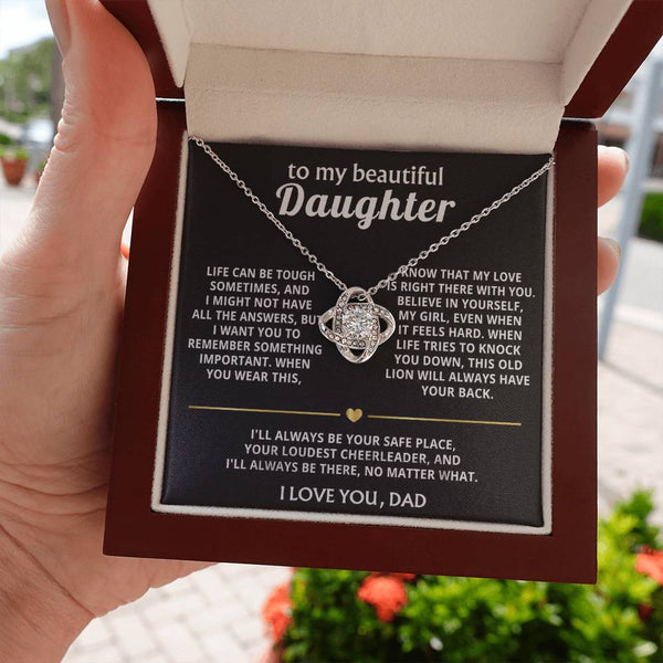 To My Beautiful Daughter, My love is always right there with you.