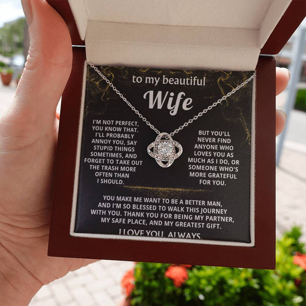 To My Wife, You are my greatest gift, always.
