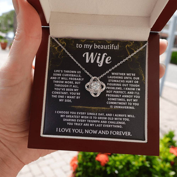 To My Wife, You are my constant, my everything.
