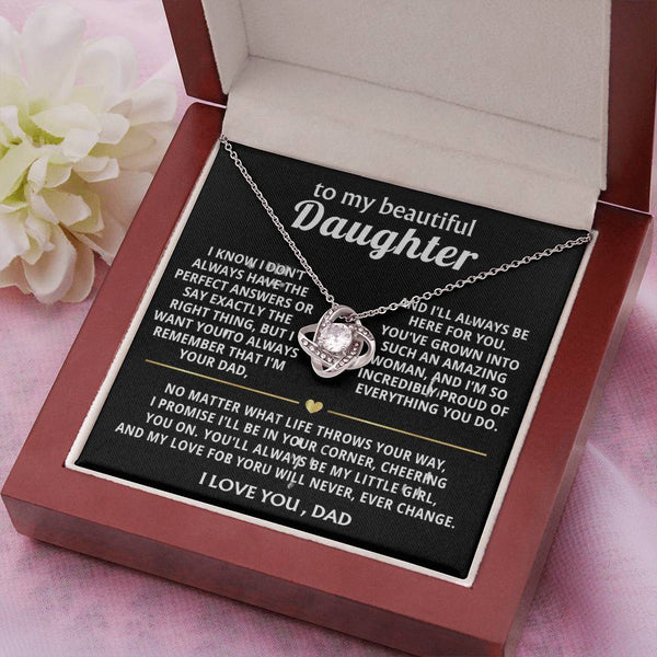 To My Beautiful Daughter, I'm always here for you, my amazing girl.