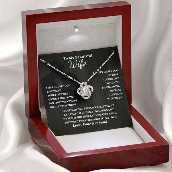 Gift For Wife, Wife Birthday Gift, Anniversary Gift For Wife, Wife Necklace , Love Card