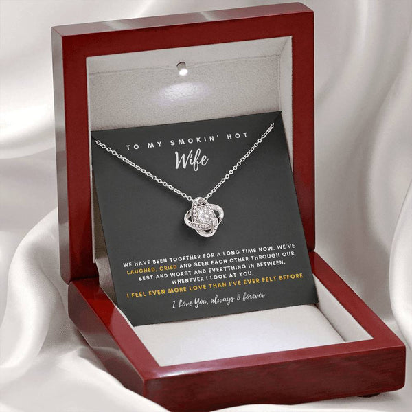 To My Smokin' Hot Wife , Thank You, Gift For Soulmate , Gift For Wife ,  Anniversary Gift For Wife