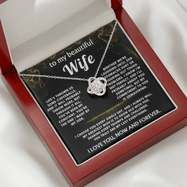 To My Wife, You are my constant, my everything.