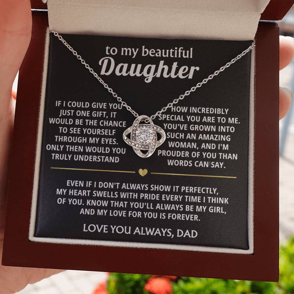 To My Beautiful Daughter, I'm so proud of you, my special girl.