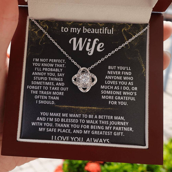To My Wife, You are my greatest gift, always.