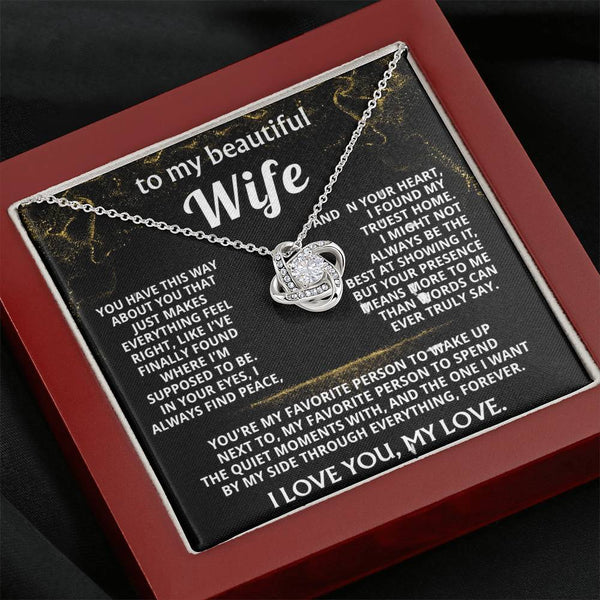 To My Wife, You are my forever home.