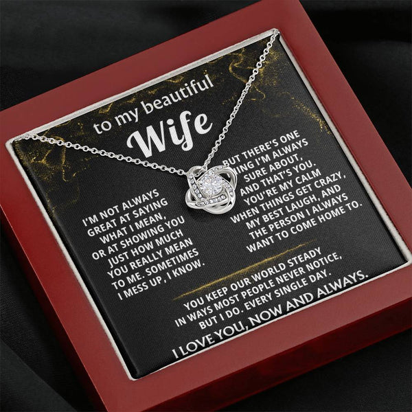To My Wife, You're my calm, my best laugh, my home.