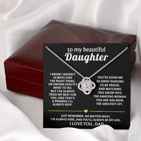 To My Beautiful Daughter, I'm always here for you, my girl. — [Lux] - Love Knot