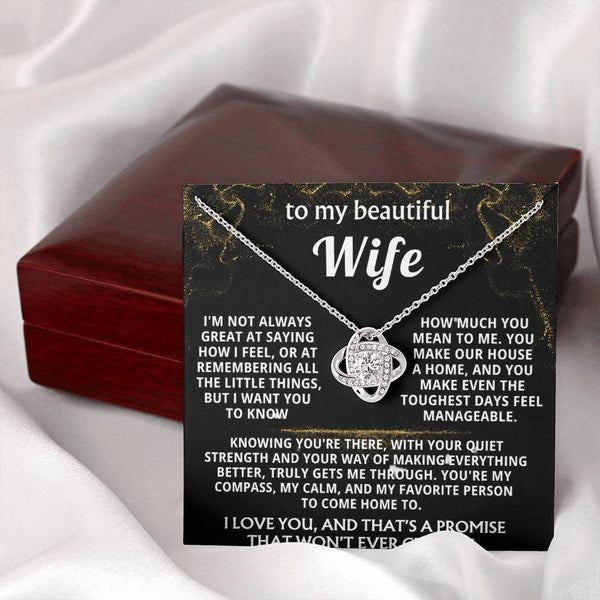 To My Wife, You're my compass, calm, and home.