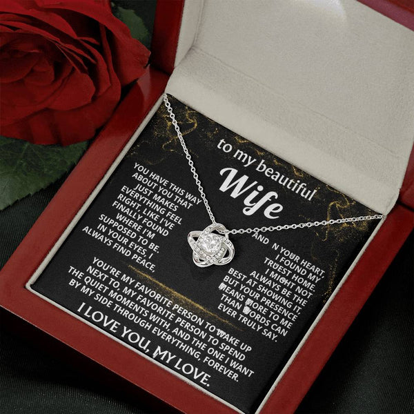 To My Wife, You are my forever home.