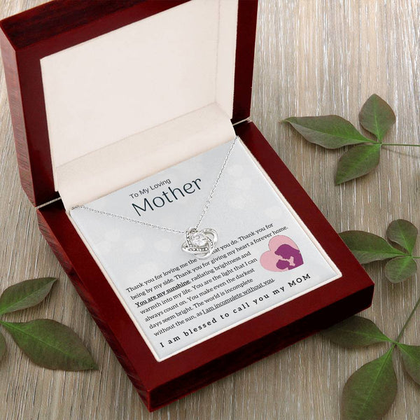 To My Loving Mother - You are my sunshine! (Almost Gone) - Love Knot