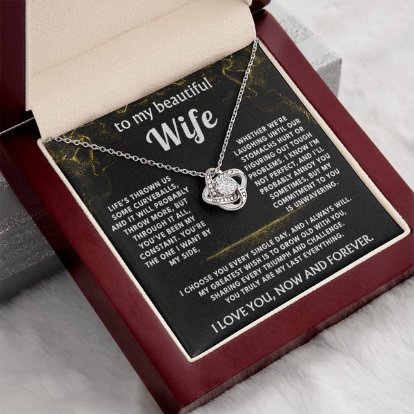 To My Wife, You are my constant, my everything.