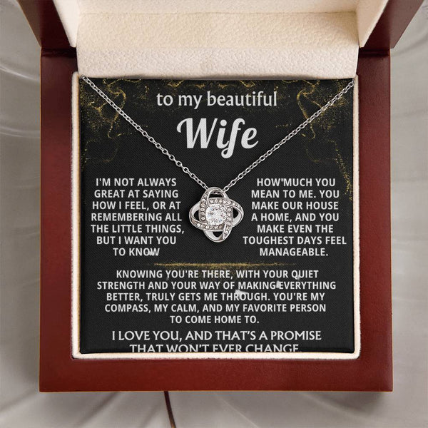 To My Wife, You're my compass, calm, and home.