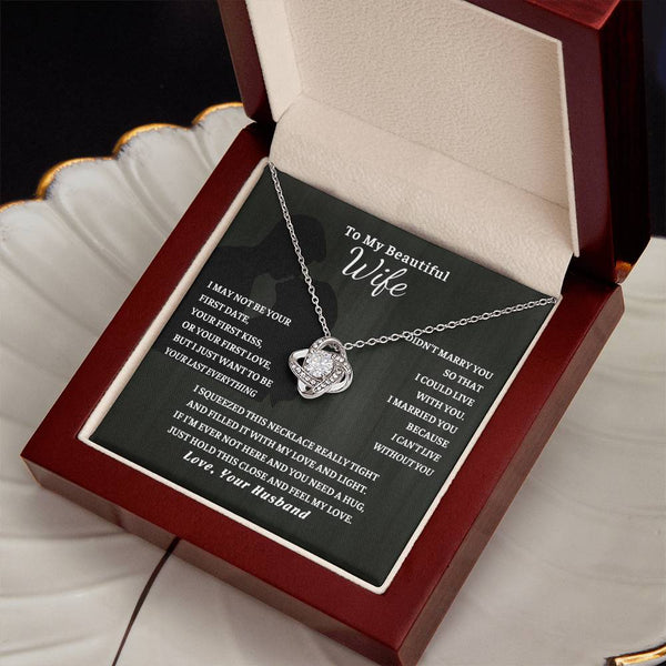 Gift For Wife, Wife Birthday Gift, Anniversary Gift For Wife, Wife Necklace , Love Card