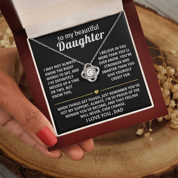 To My Beautiful Daughter, I'm so proud of the woman you've become. — [Lux] - Love Knot