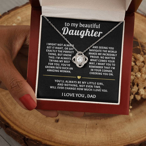 To My Beautiful Daughter, I'm always proud and love you.