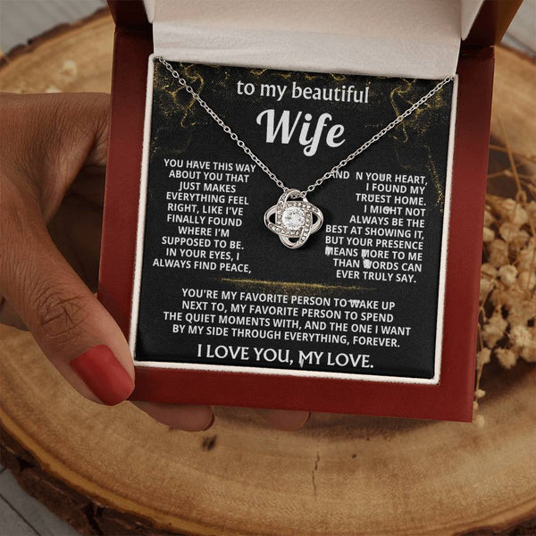 To My Wife, You are my forever home.