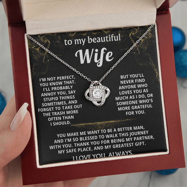 To My Wife, You are my greatest gift, always.