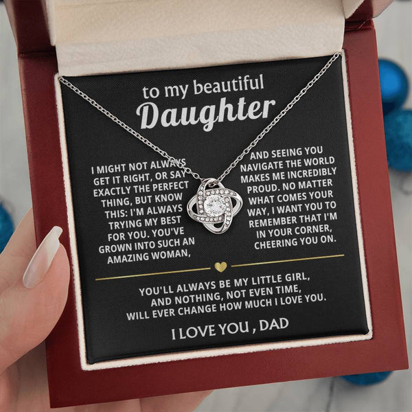 To My Beautiful Daughter, I'm always proud and love you.