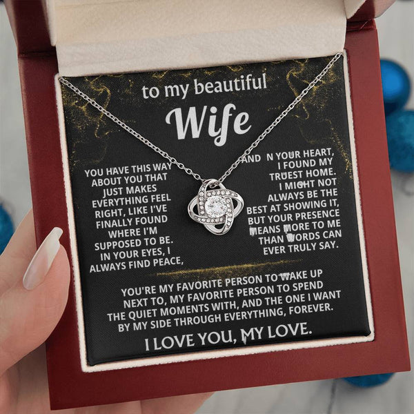 To My Wife, You are my forever home.