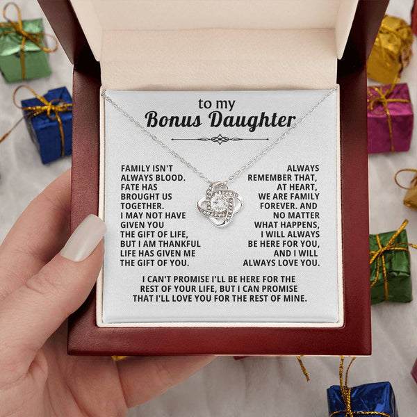 To My Bonus Daughter, FATE HAS BROUGHT US TOGETHER ( Love Knot )