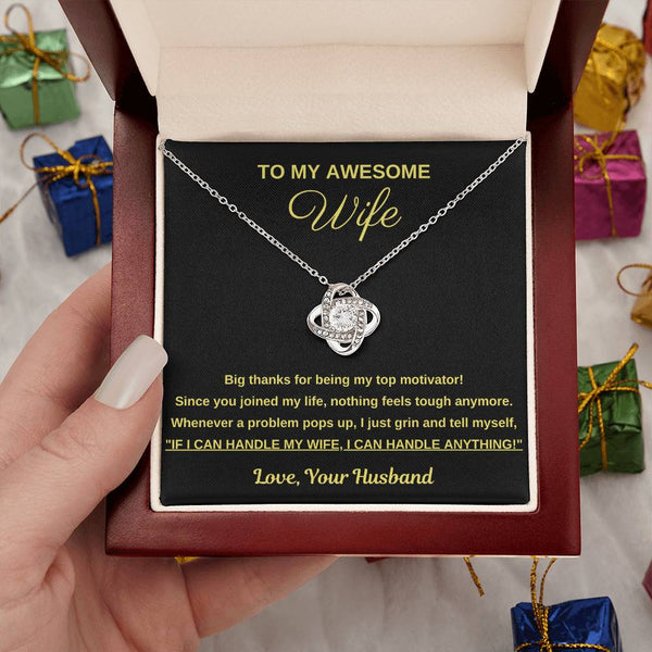 To My Awsome Wife,  Big thanks for being my top motivator