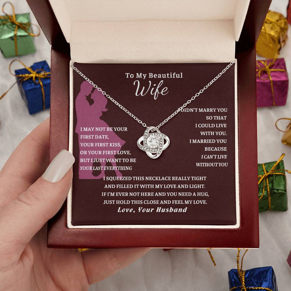 To My Wife , Gift For Soulmate , Gift For Wife, Wife Birthday Gift, Anniversary Gift For Wife, Wife Necklace , Christmas Gift For Her