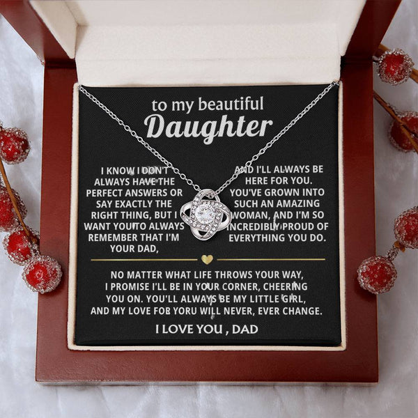 To My Beautiful Daughter, I'm always here for you, my amazing girl.