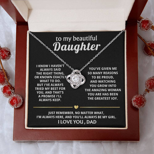 To My Beautiful Daughter, I'm always here for you, my girl. — [Lux] - Love Knot