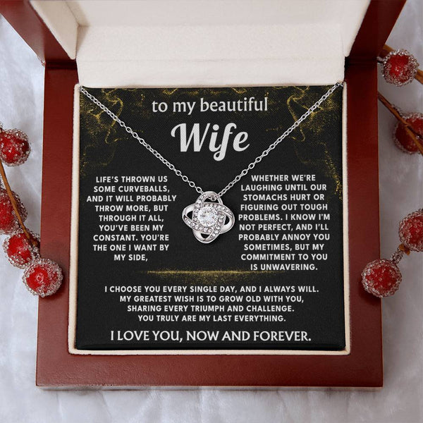 To My Wife, You are my constant, my everything.