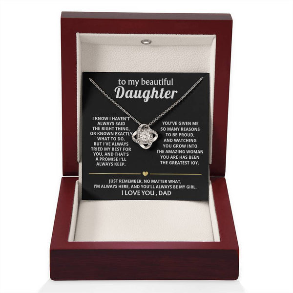 To My Beautiful Daughter, I'm always here for you, my girl. — [Lux] - Love Knot