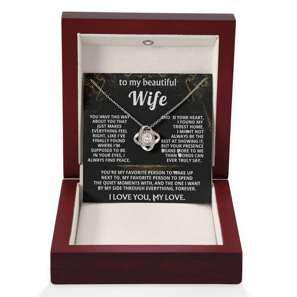 To My Wife, You are my forever home.