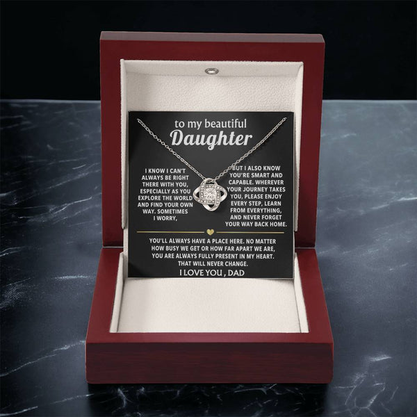 To My Beautiful Daughter, You are always fully present in my heart.