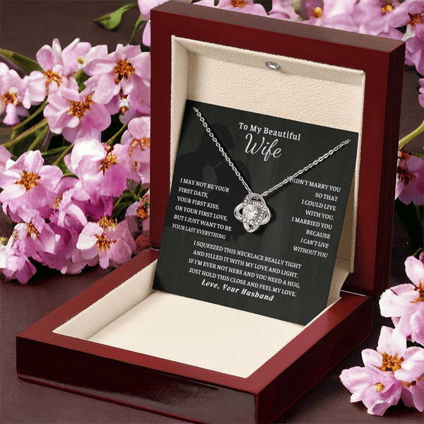 Gift For Wife, Wife Birthday Gift, Anniversary Gift For Wife, Wife Necklace , Love Card