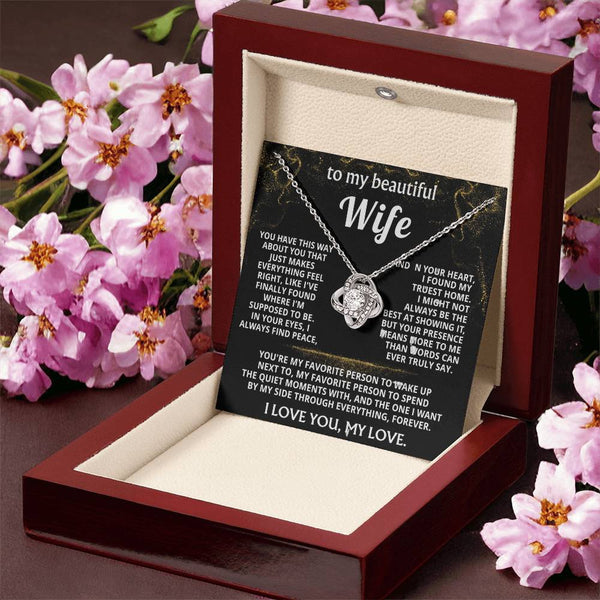 To My Wife, You are my forever home.