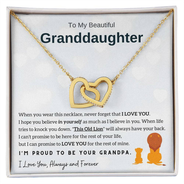[Few Left Only] To My Granddaughter - I'm Proud To Be Your Grandpa