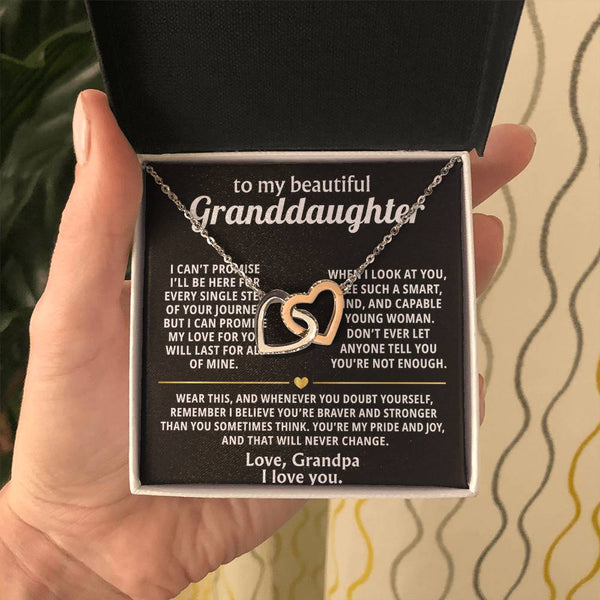 To My Sweet Granddaughter, You are my pride and joy.