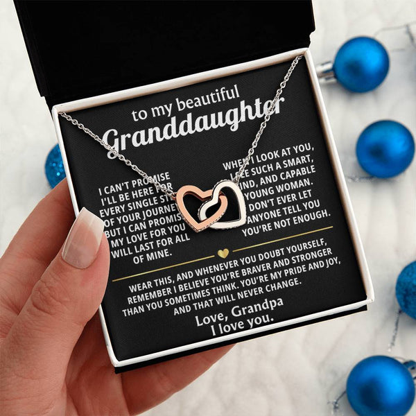 To My Sweet Granddaughter, You are my pride and joy.