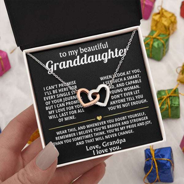 To My Sweet Granddaughter, You are my pride and joy.