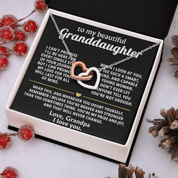 To My Sweet Granddaughter, You are my pride and joy.