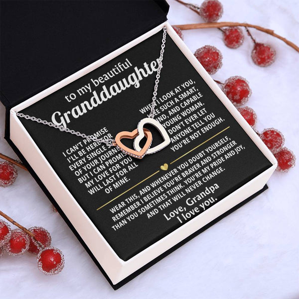 To My Sweet Granddaughter, You are my pride and joy.